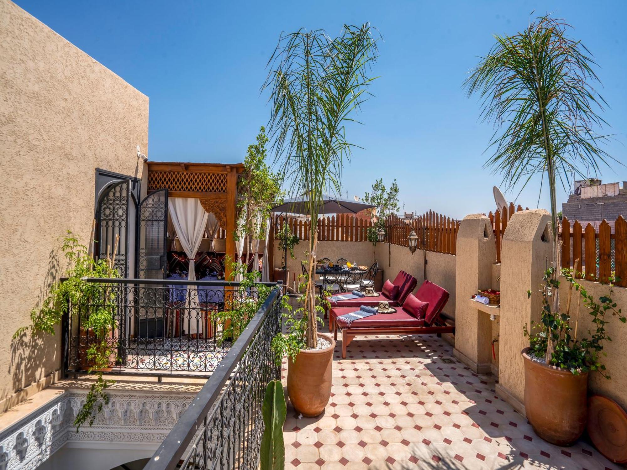 Riad Le Nid De Fatima Marrakesh Eksteriør billede
