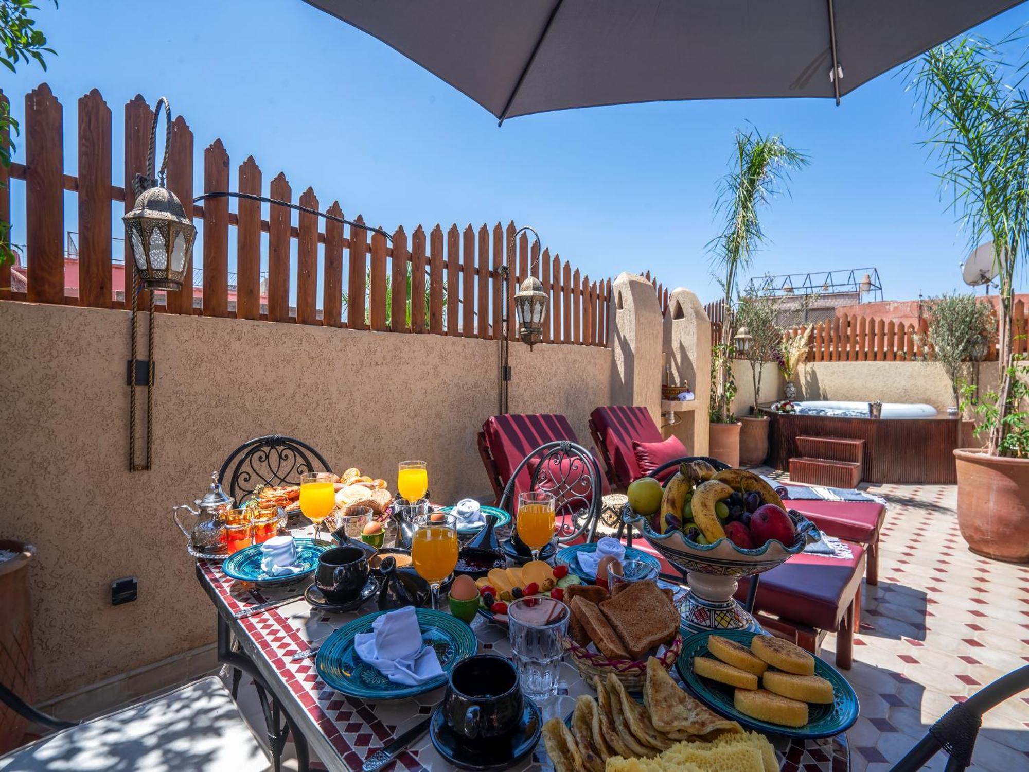 Riad Le Nid De Fatima Marrakesh Eksteriør billede