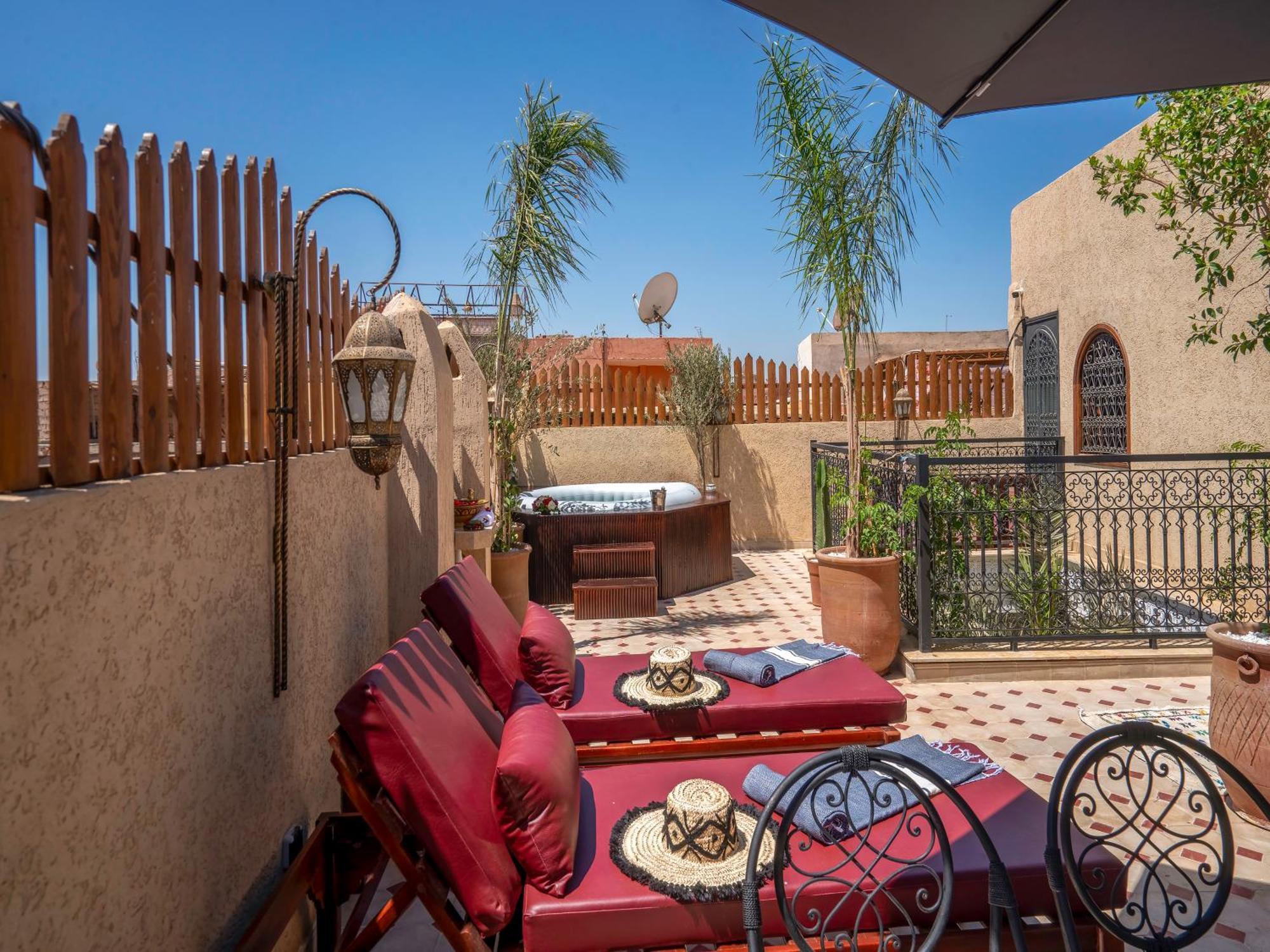 Riad Le Nid De Fatima Marrakesh Eksteriør billede