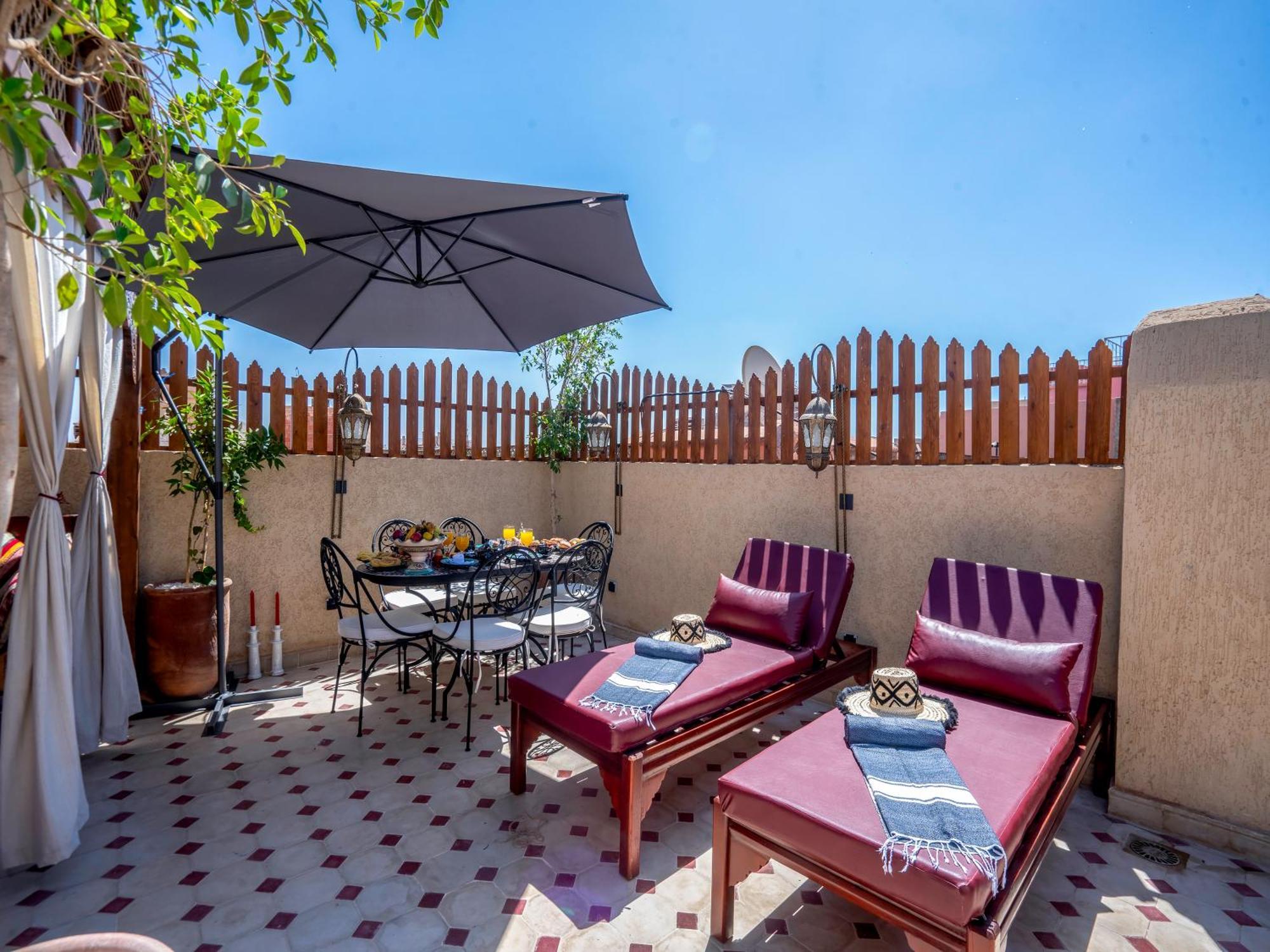 Riad Le Nid De Fatima Marrakesh Eksteriør billede
