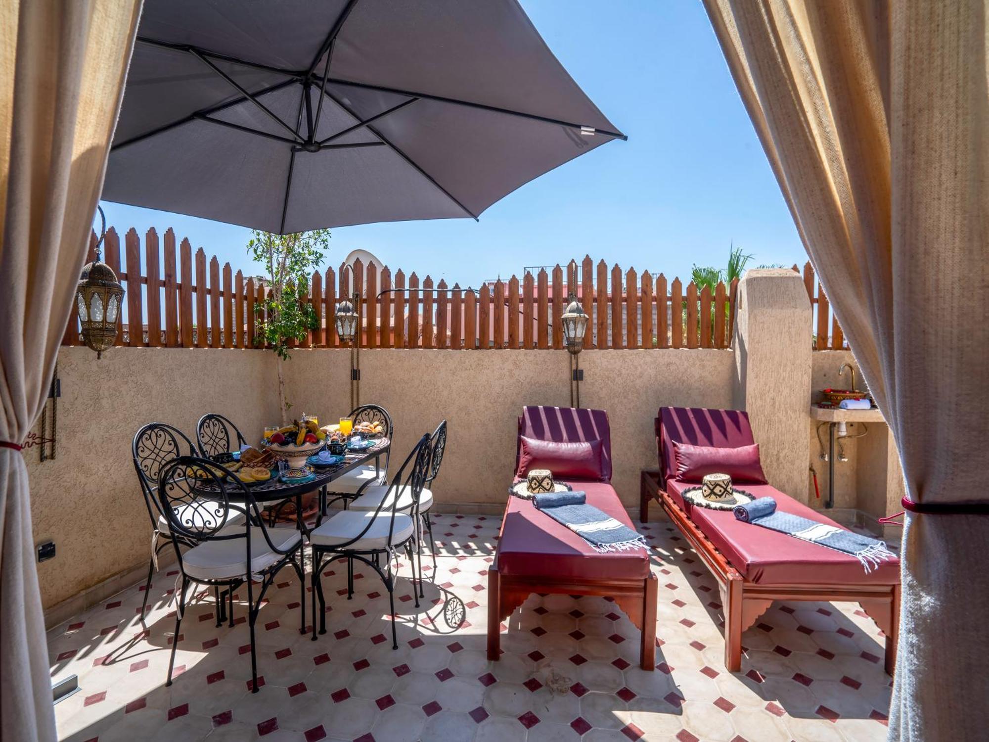 Riad Le Nid De Fatima Marrakesh Eksteriør billede