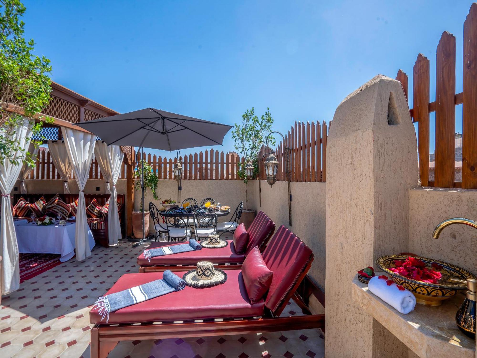 Riad Le Nid De Fatima Marrakesh Eksteriør billede